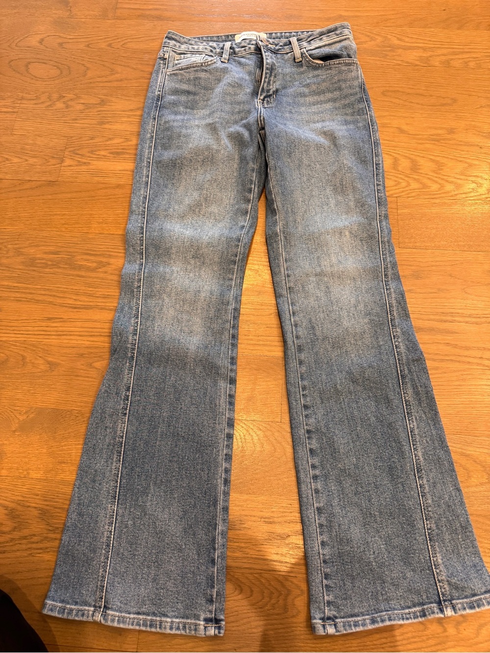 Just Black Light Blue Flare Jeans